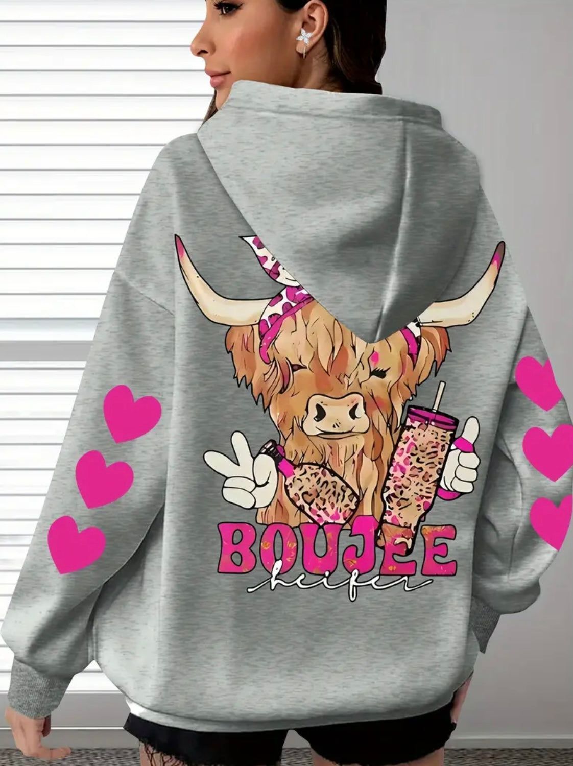 Women’s Curve Boujee Heifer Hoodie