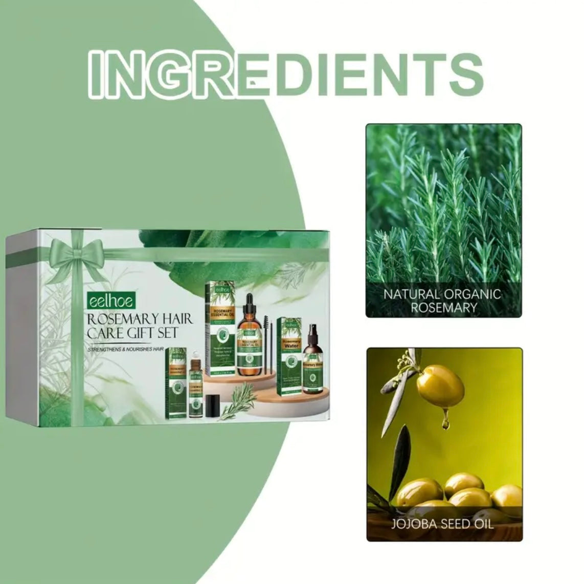 Two Box Rosemary Hair Care Gift Set