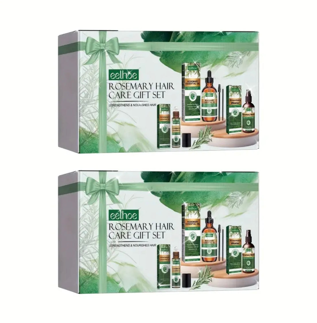 Two Box Rosemary Hair Care Gift Set