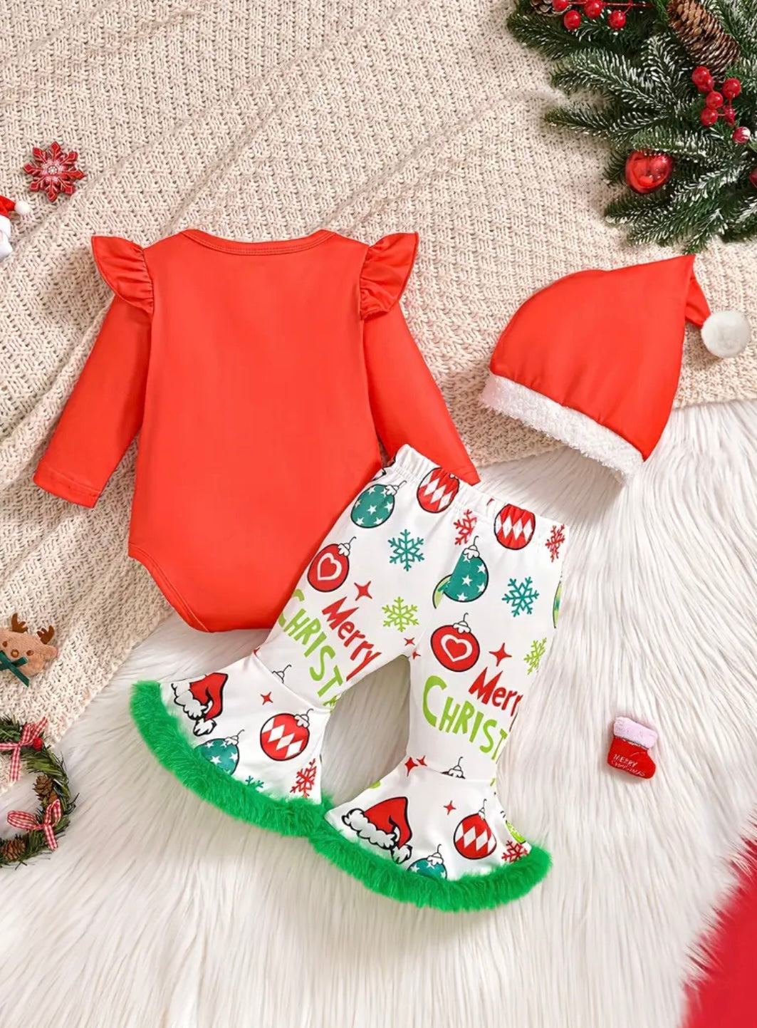 Baby Girls The Cute Girl Who Stole Christmas Outfit
