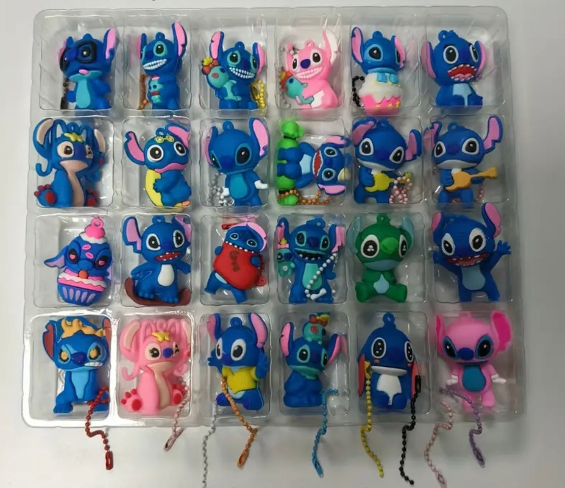 Blue Alien Figure Advent Calendar