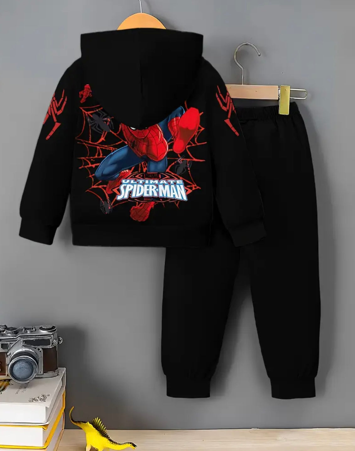Boys Spider Hoodie & Joggers