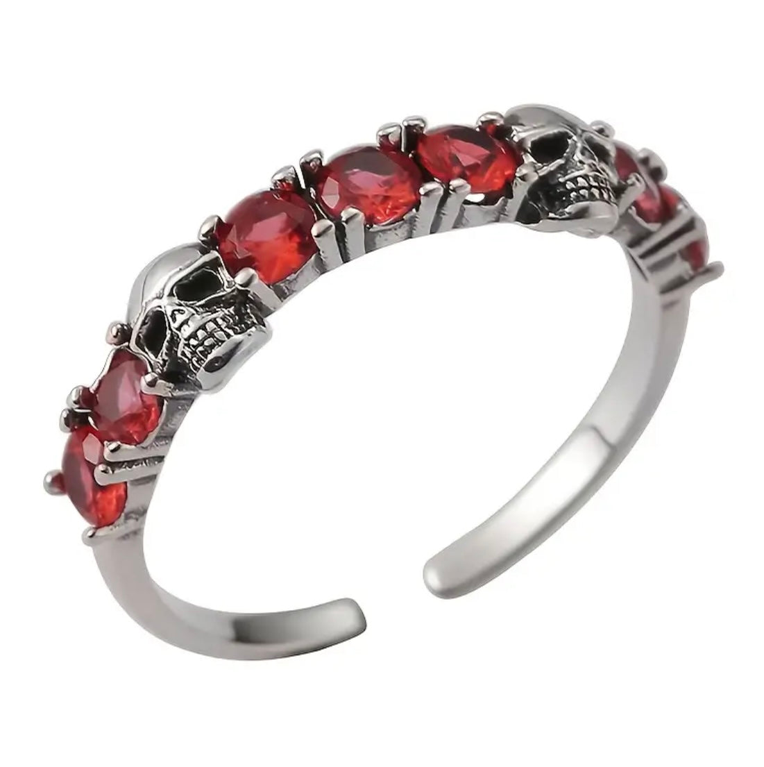 Skull Adjustable Ring