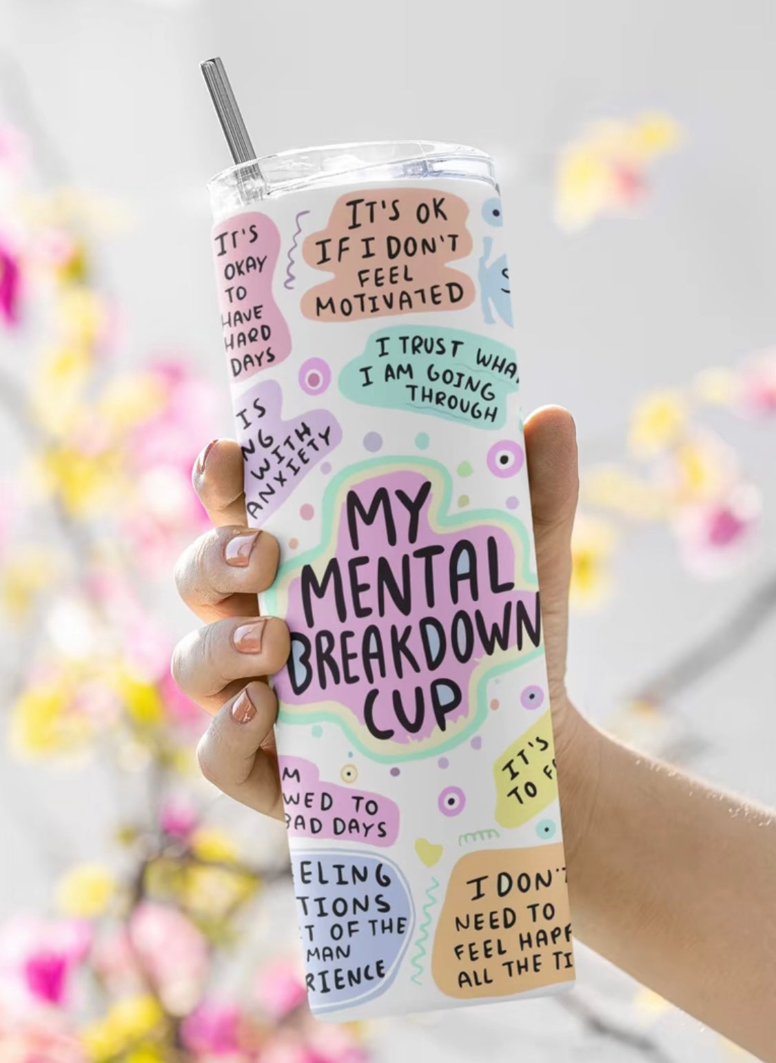 Mental Health Tumbler