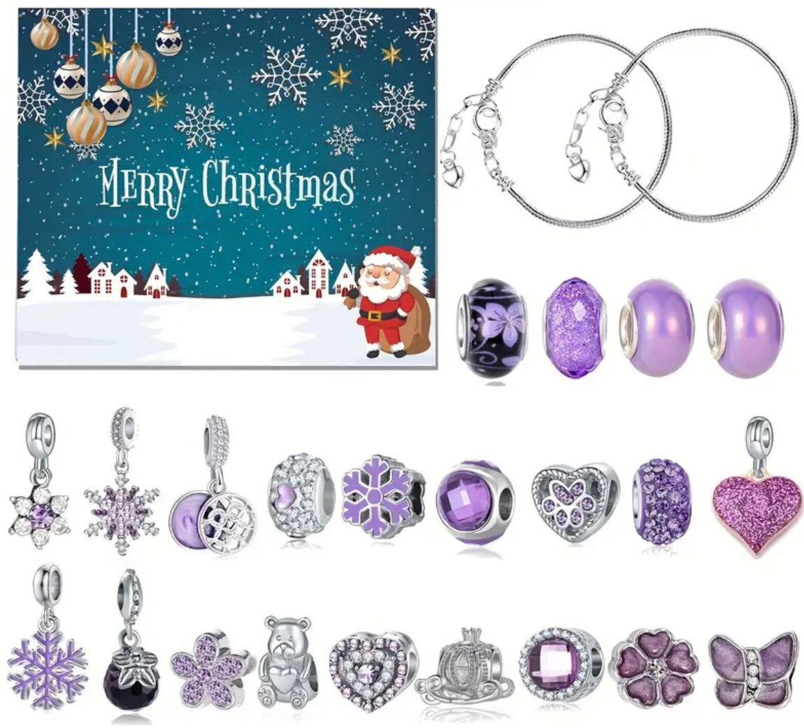 Lavender Bracelet Kit Advent Calendar