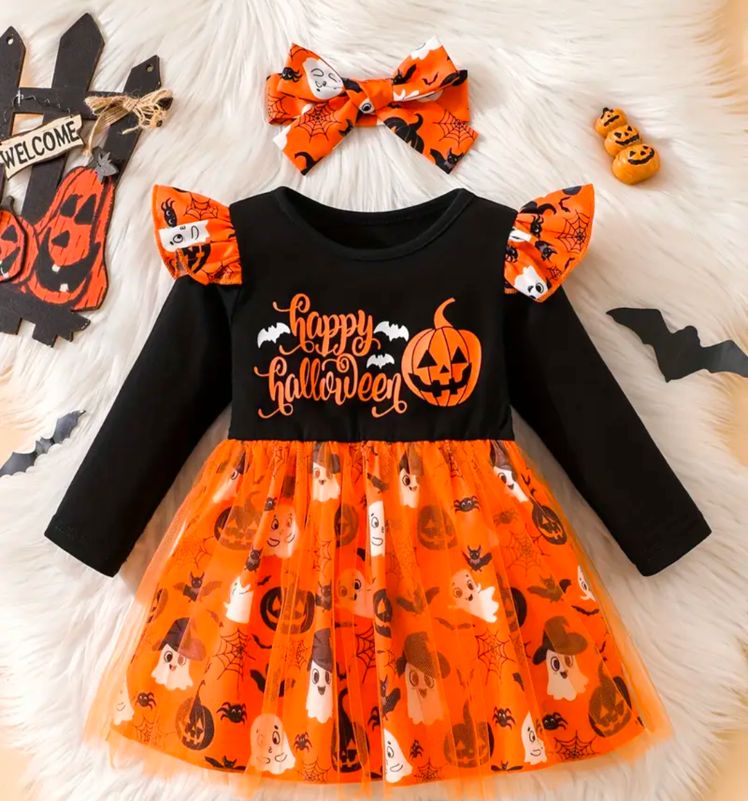 Baby Girls Halloween Dress