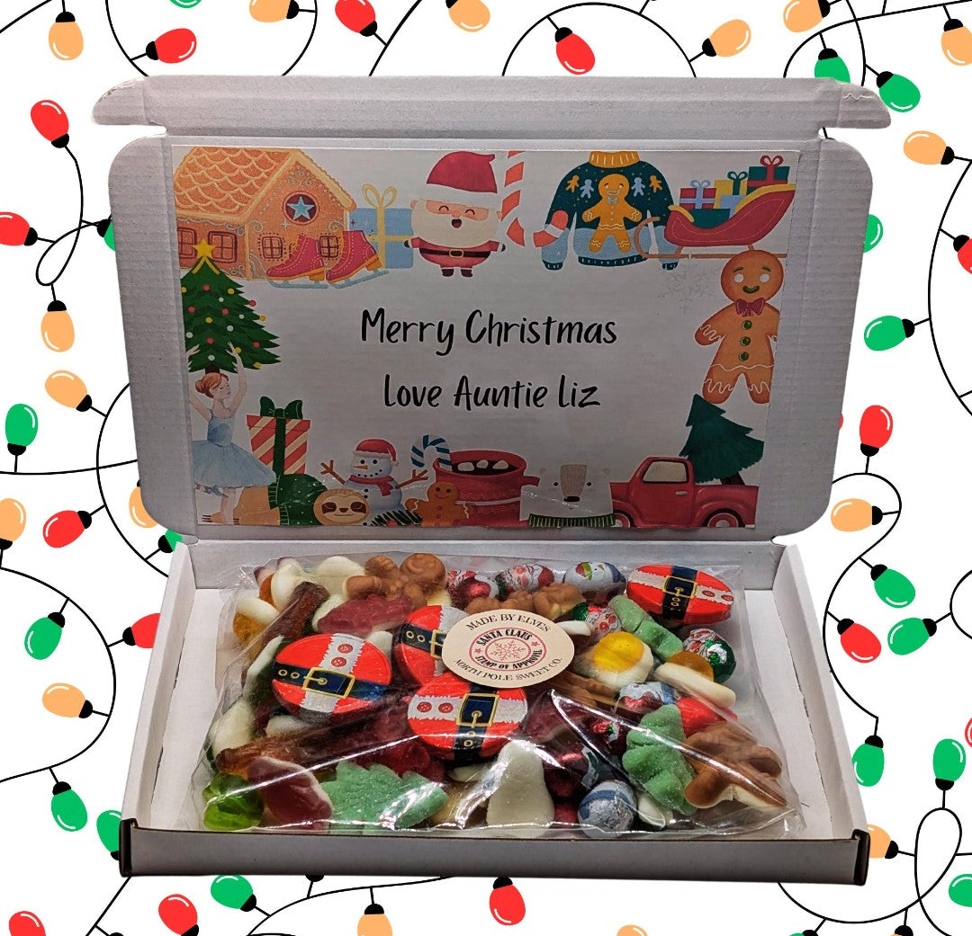 Personalised Christmas Sweet Box