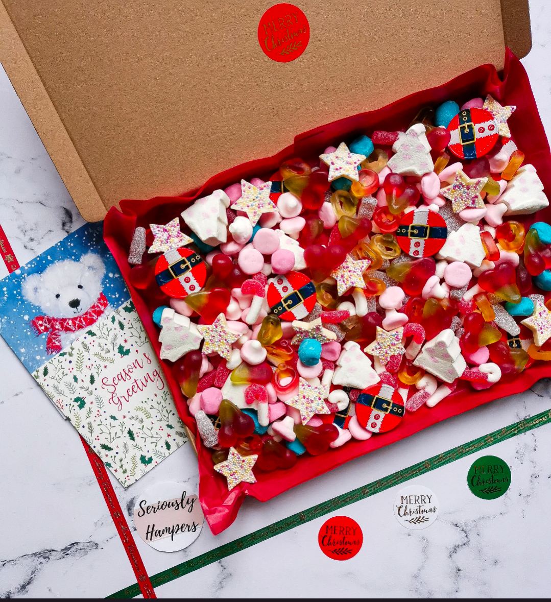 Christmas Sweet Hamper Box 400g
