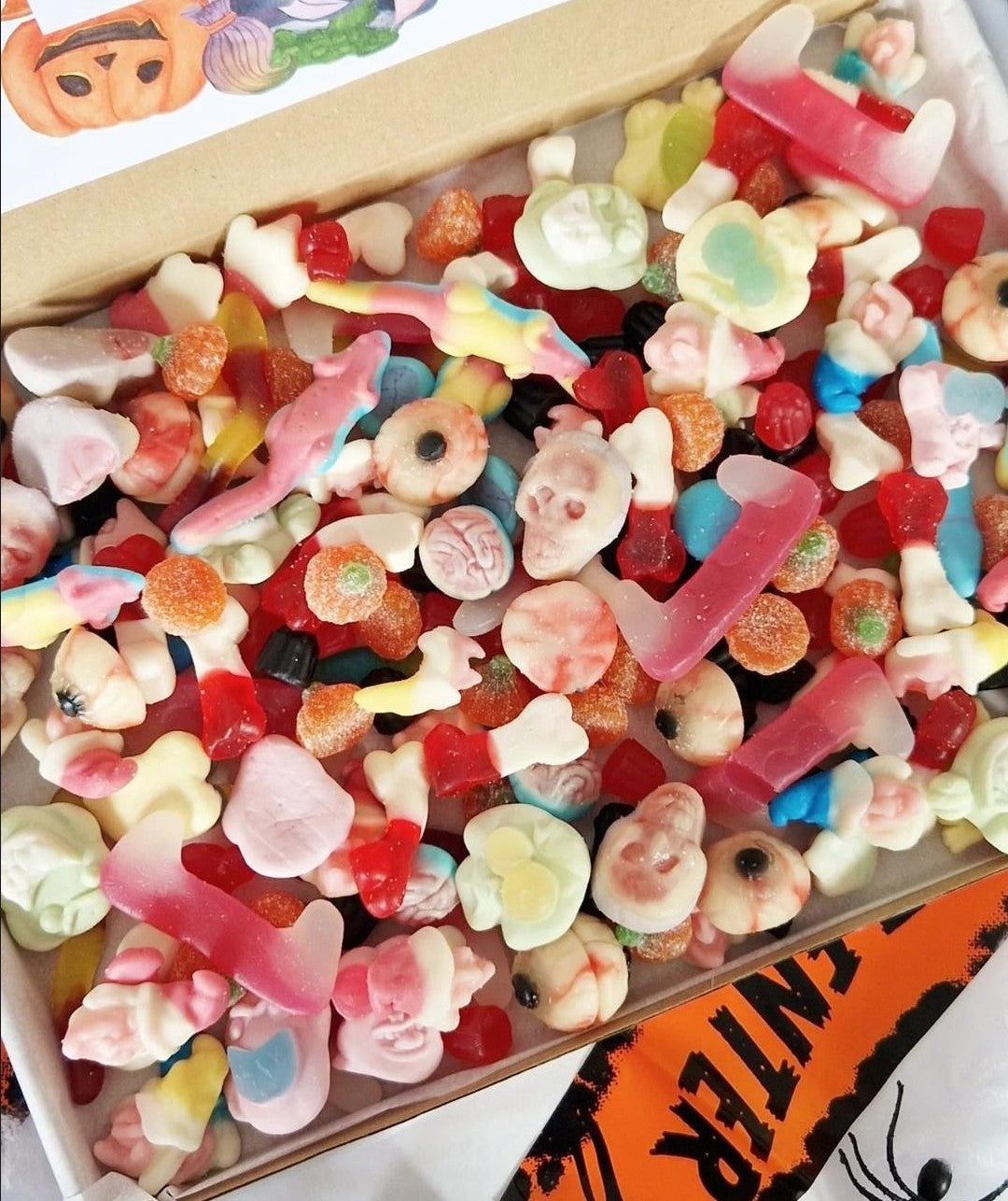 Personalised Halloween Sweet Box