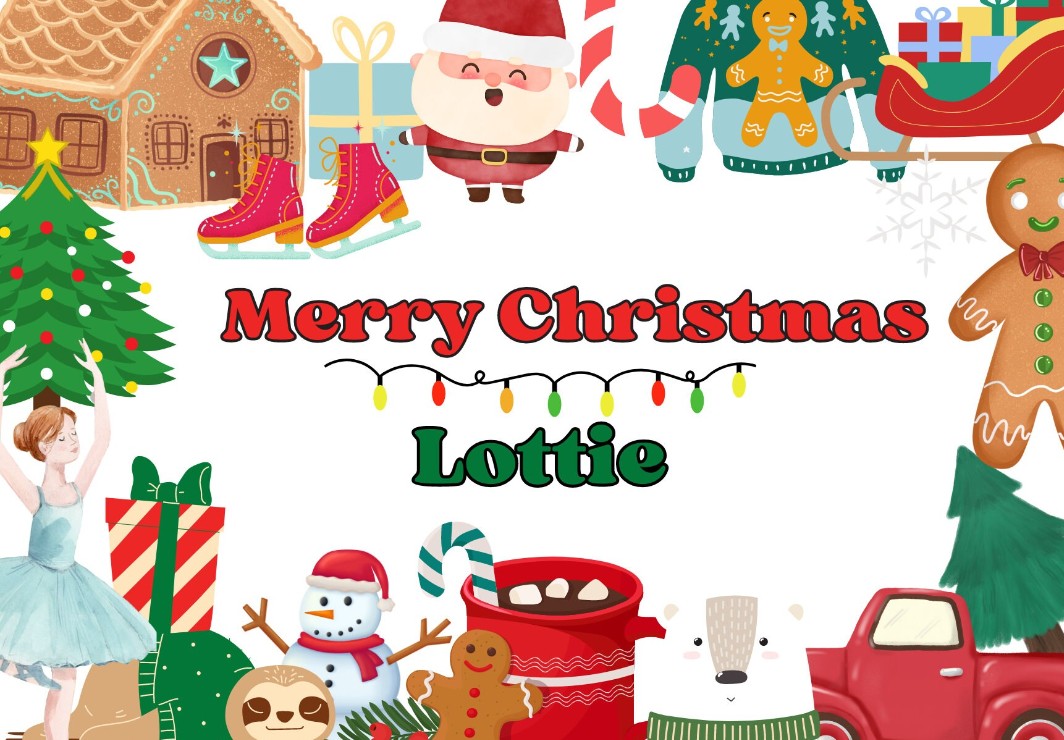 Personalised Christmas Sweet Box