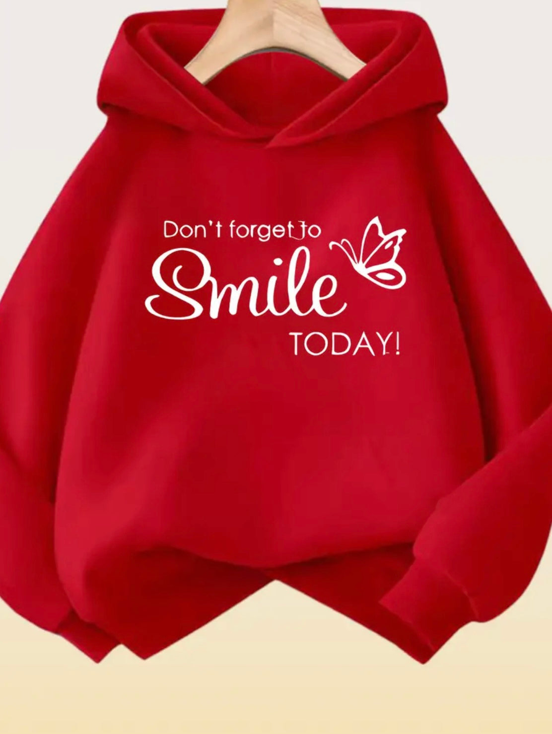 Womens Don’t Forget To Smile Today Hoodie