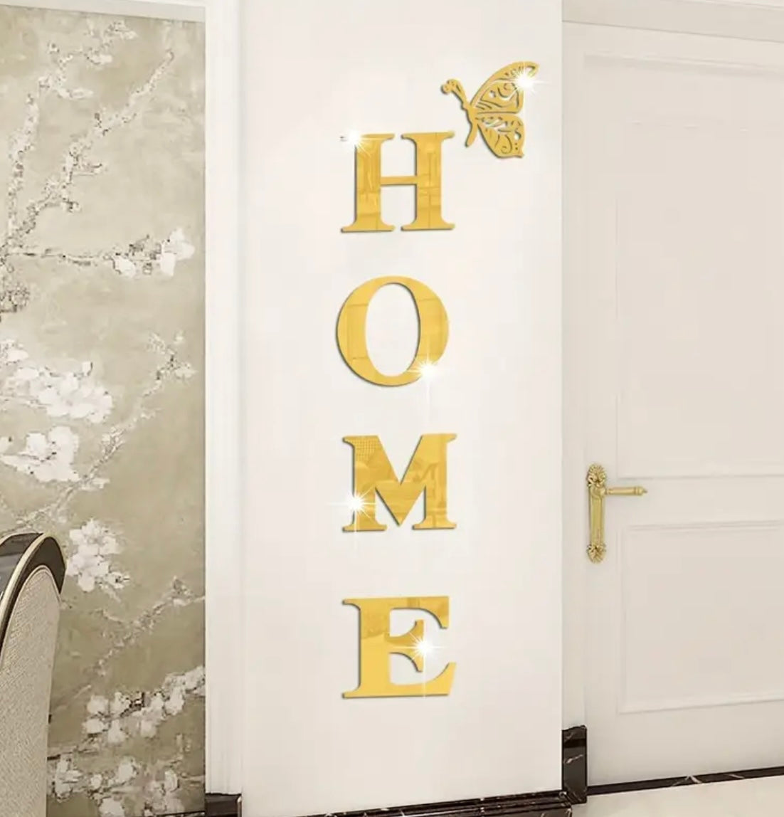 Home 3D Mirror Wall Art