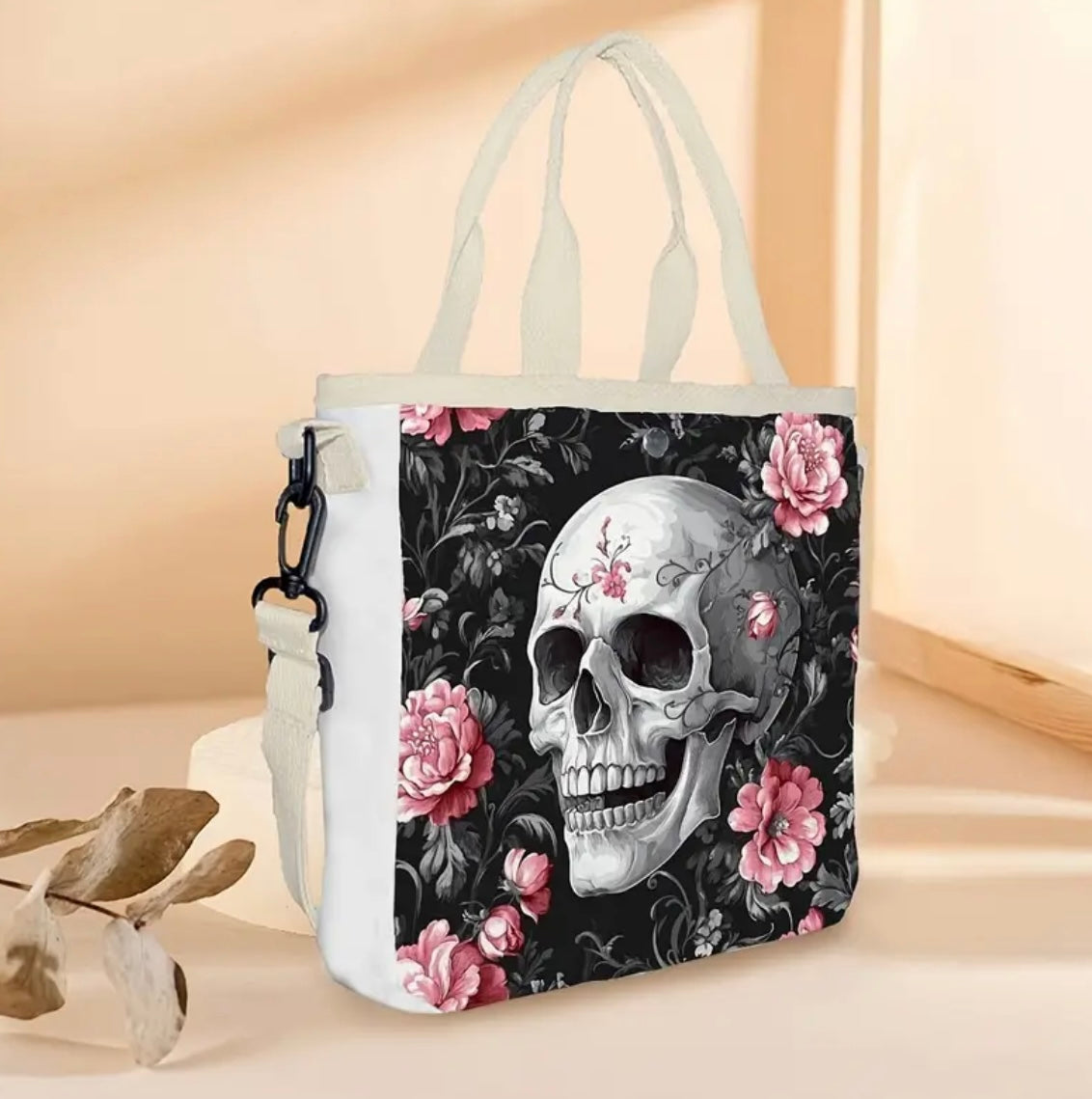 Skull & Roses Tote Bag