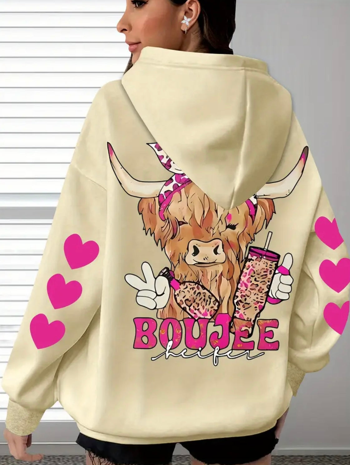 Women’s Curve Boujee Heifer Hoodie