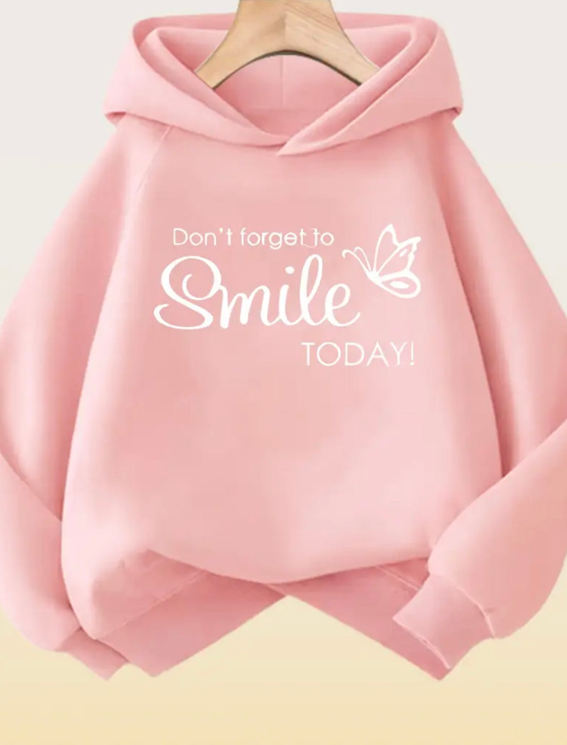 Womens Don’t Forget To Smile Today Hoodie