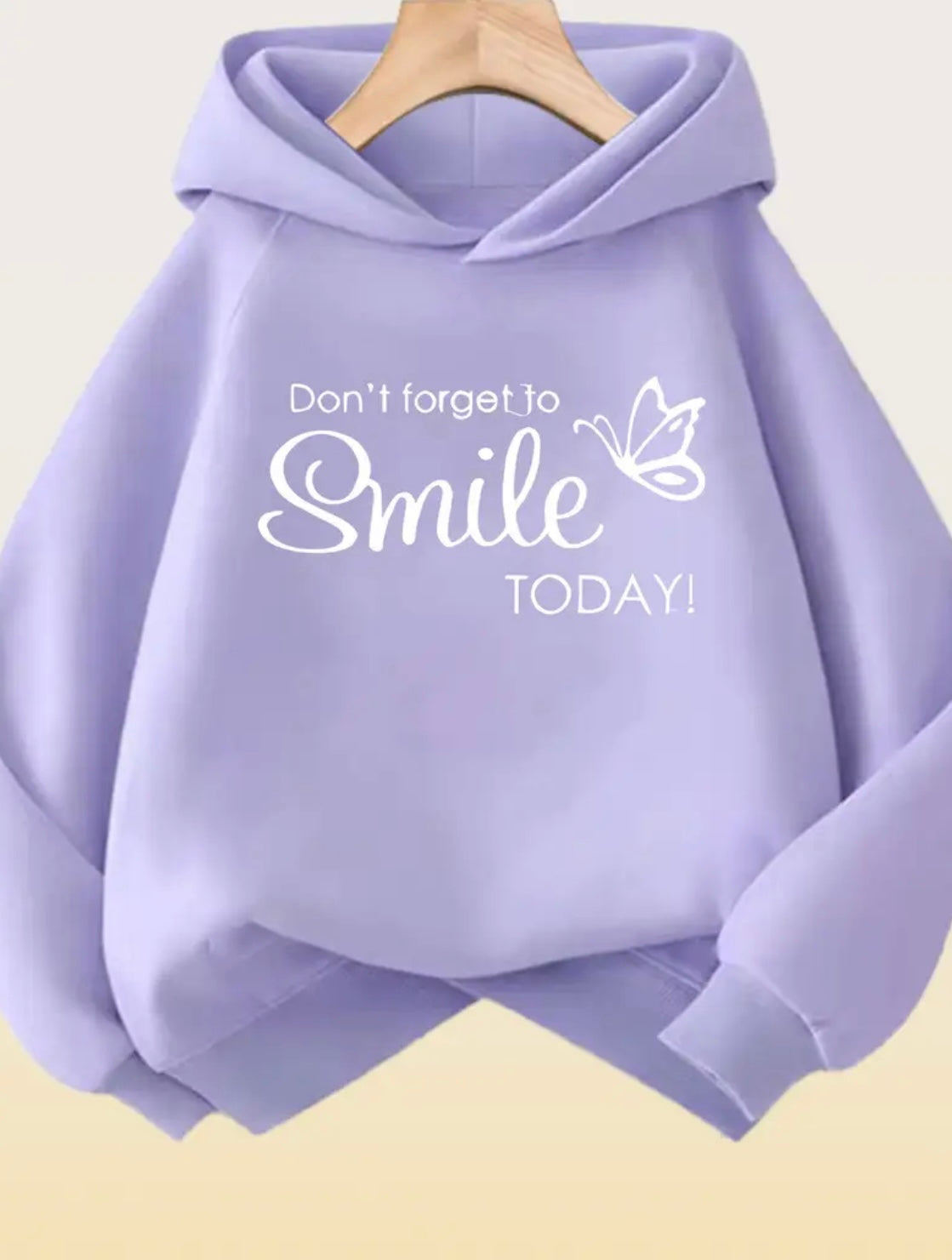 Womens Don’t Forget To Smile Today Hoodie