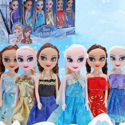 6 Pack Princess Dolls