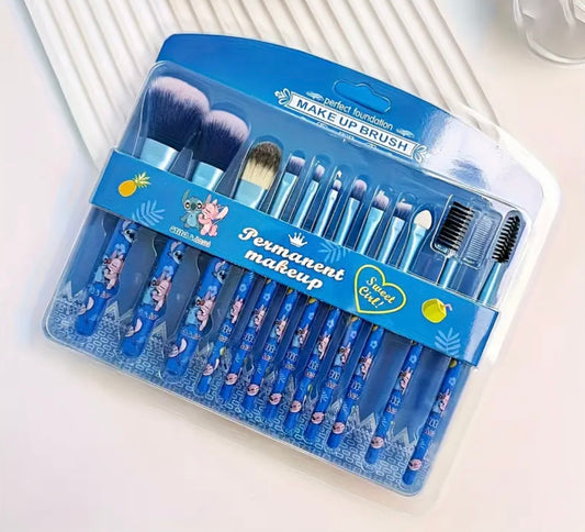 12 Pack Alien Makeup Brush Set