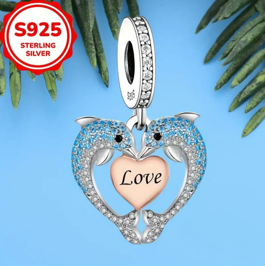 S925 Dolphin Charm