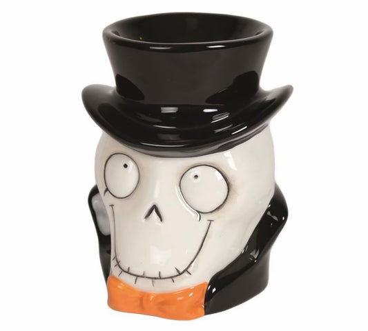Skeleton Wax Melt Warmer & 🆓 Handmade Rectangle Clamshell Melt