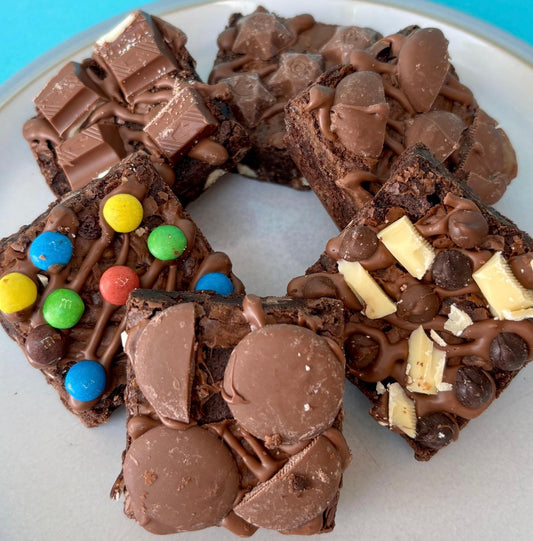6 Mixed Box Brownies