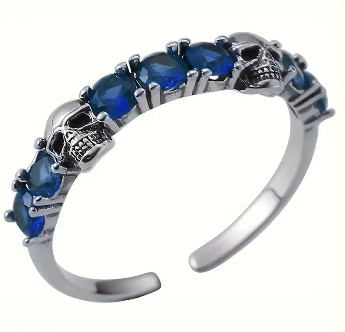 Skull Adjustable Ring
