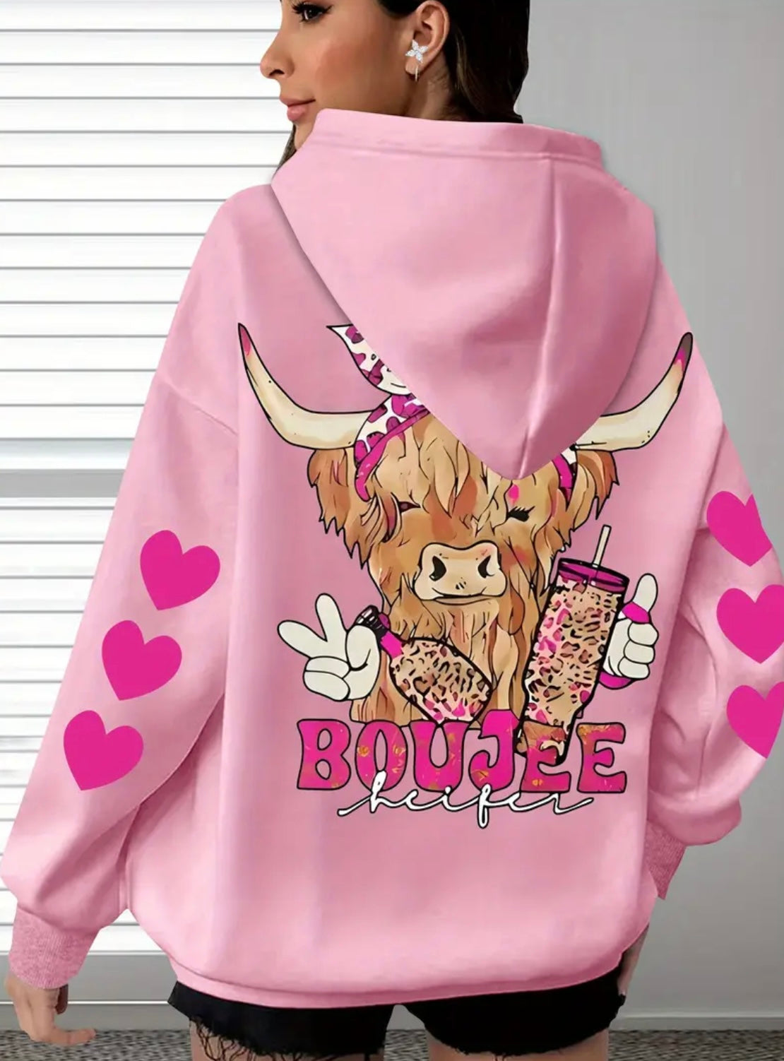 Women’s Curve Boujee Heifer Hoodie