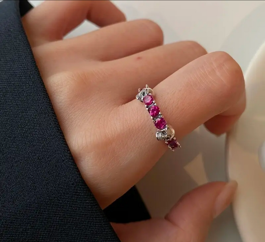 Skull Adjustable Ring