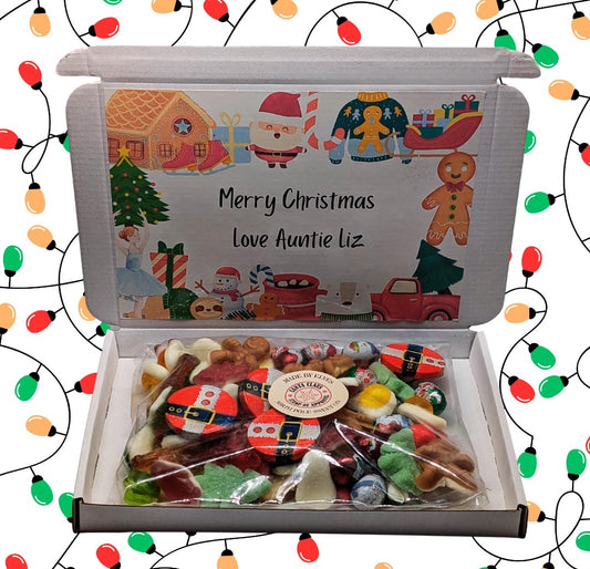 Personalised Christmas Sweet Box