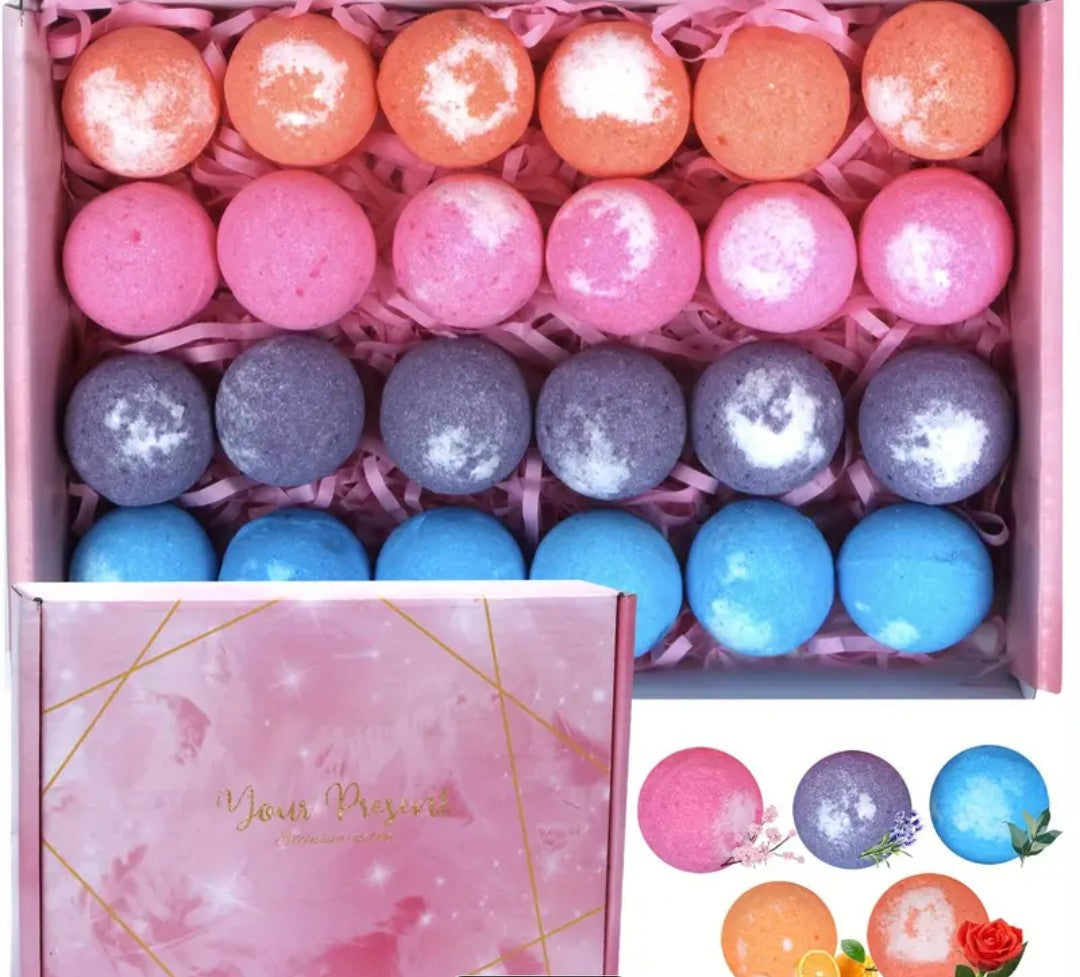 8 Pack Halloween Bath Bomb Surprise Set