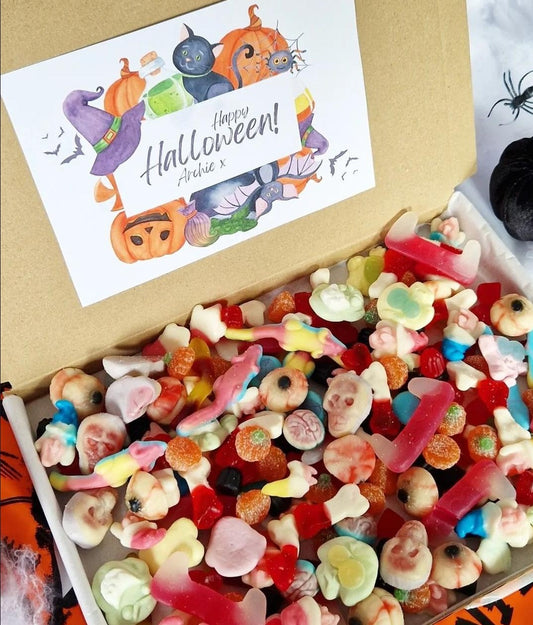 Personalised Halloween Sweet Box